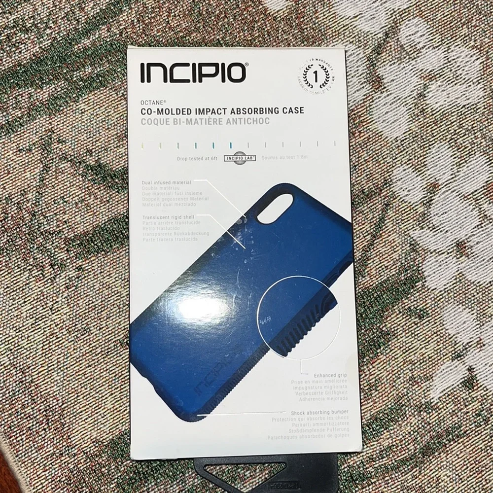 Incipio Blue X Phone Case 2017 Smallest X phone New in Package NWT